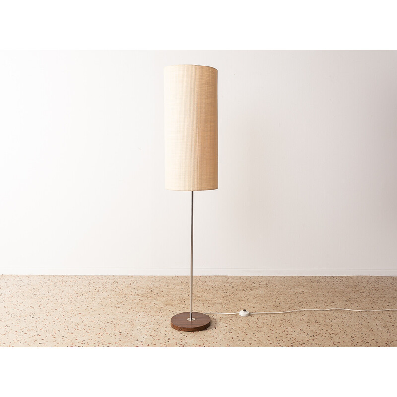 Vintage teakhouten vloerlamp, Duitsland 1960