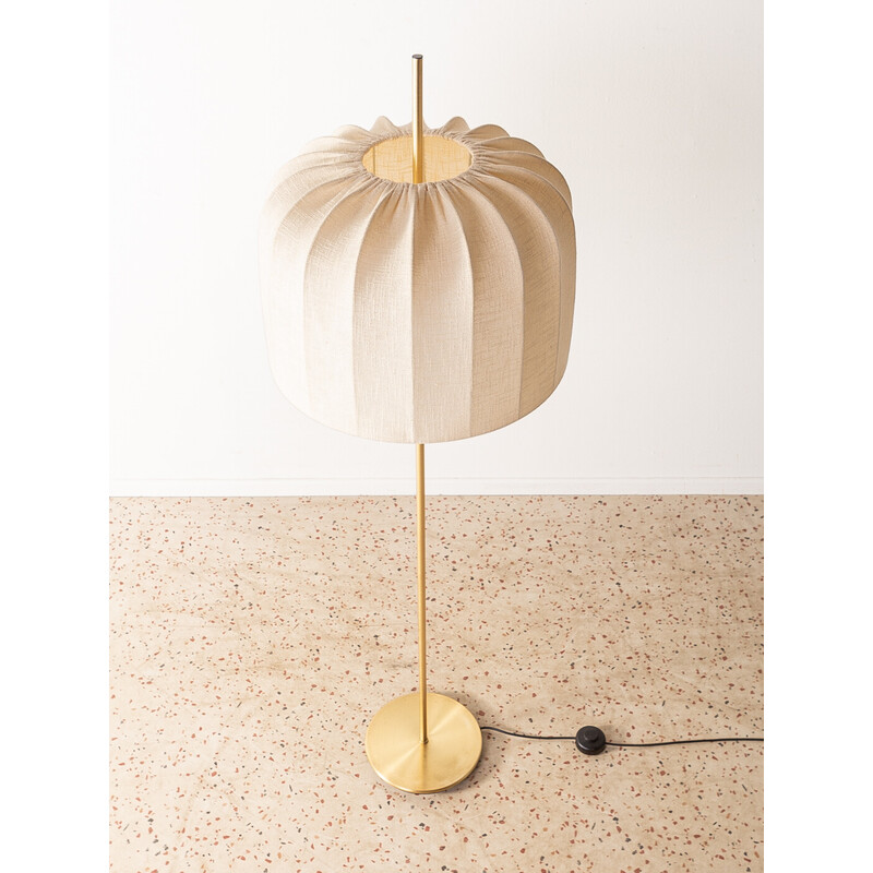 Vintage brass floor lamp by Staff, Germany 1950s