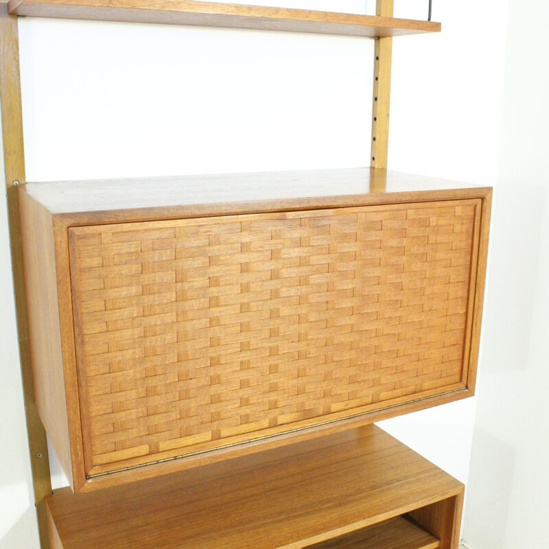 Mid-century Danish modular teak wall unit by Paul Cadovious for Cado - 1960s