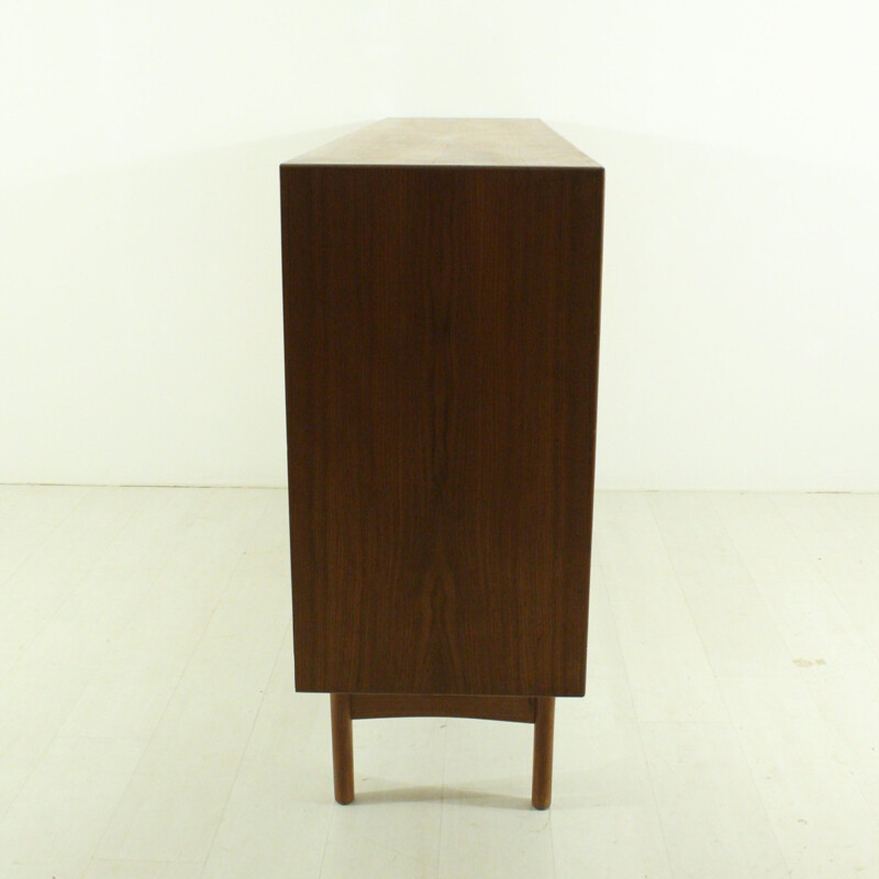 Danish teak highboard by Henning Kjaernulf for Bruno Hansen - 1960s