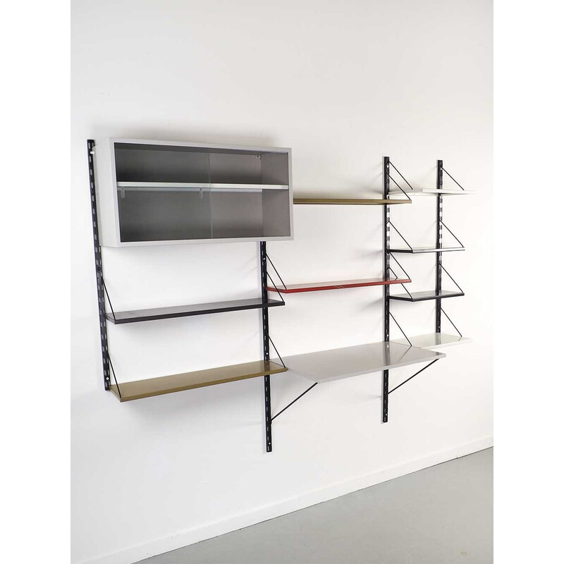 Vintage wall system by Tjerk Reijenga for Pilastro, 1950s