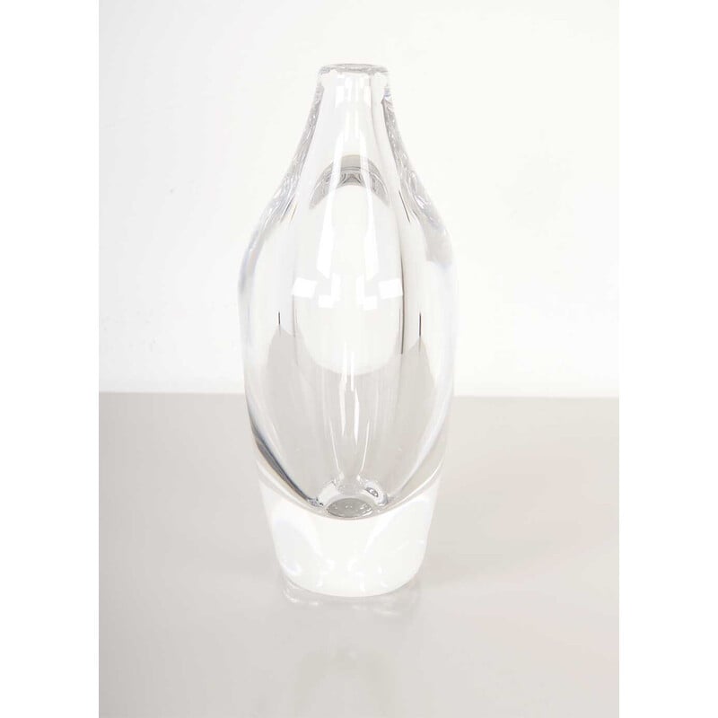 Vintage glass vase by Erika Lagerbielke for Orrefors