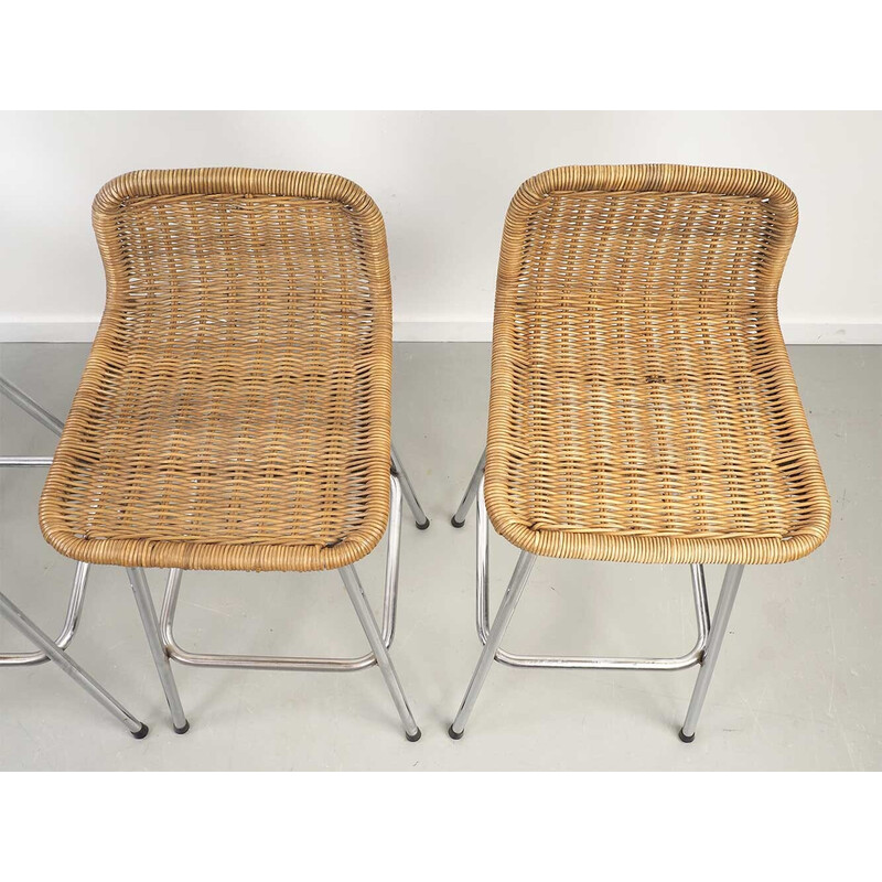 Vintage stools by Dirk van Sliedregt for Rohé