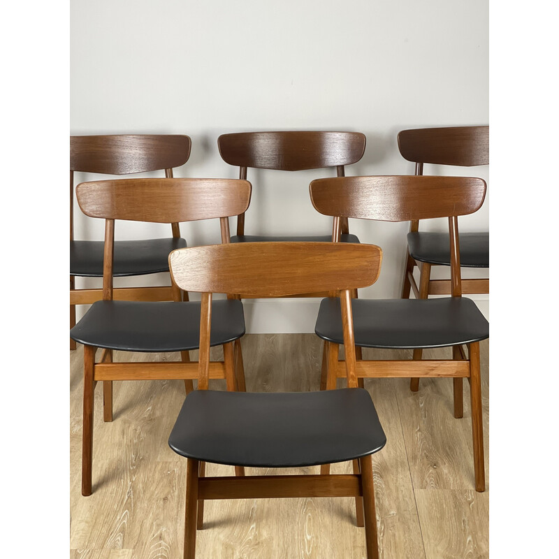 Set of 6 vintage Farstrup chairs