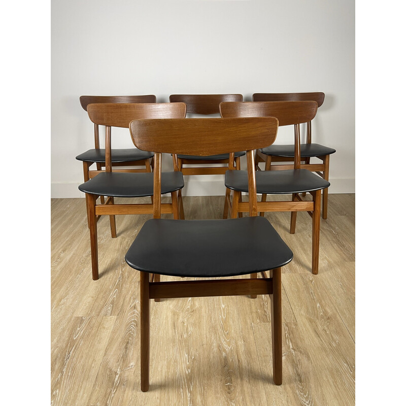 Set of 6 vintage Farstrup chairs