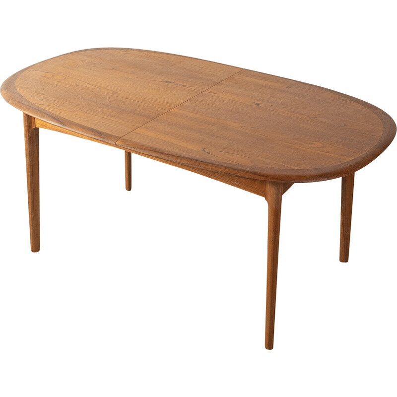 Mesa de jantar Vintage teak Butterfly, Dinamarca Anos 60