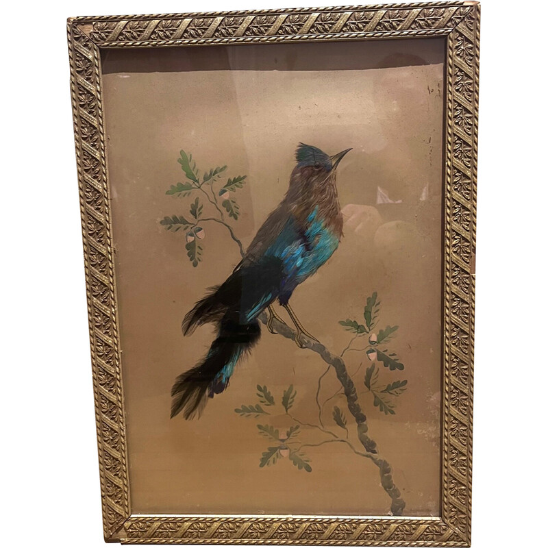 Illustrazione di un uccello vintage