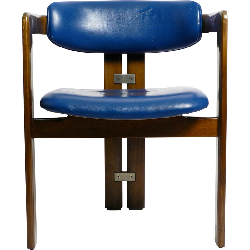 Silla Vintage Pamplona de Augusto Savini para Pozzi, Italia 1965