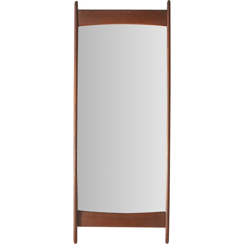 Vintage teak mirror, Denmark 1960s