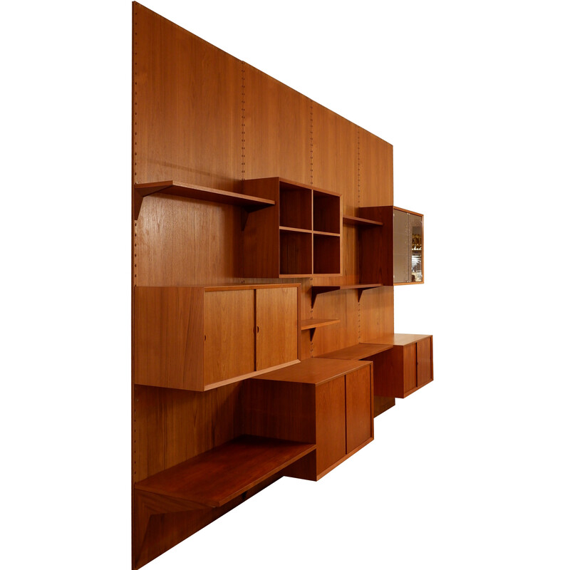 Vintage Danish wall unit by Poul Cadovius for Cado, 1960