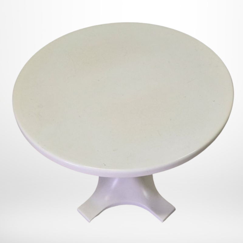 Table vintage de l'ère spatiale par Anna Castelli pour Kartell, Italie 1960