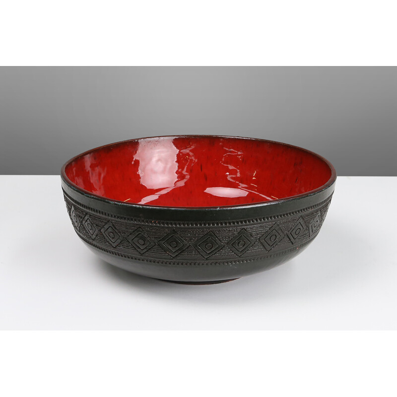 Vintage bowl by Rogier Vandeweghe for Amphora, 1960