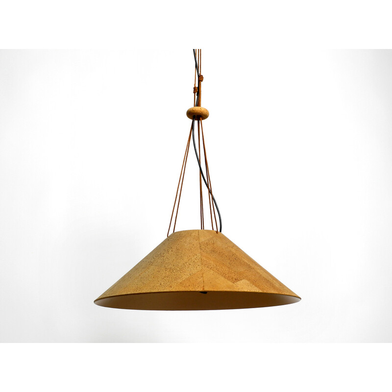 Vintage pendant lamp by Willhelm Zanoth and Ingo Maurer for M-Design, 1970s