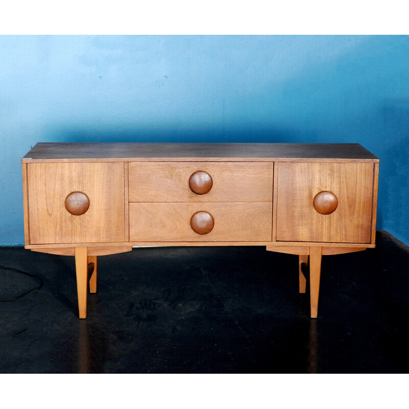 Vintage curved sideboard - 1960s