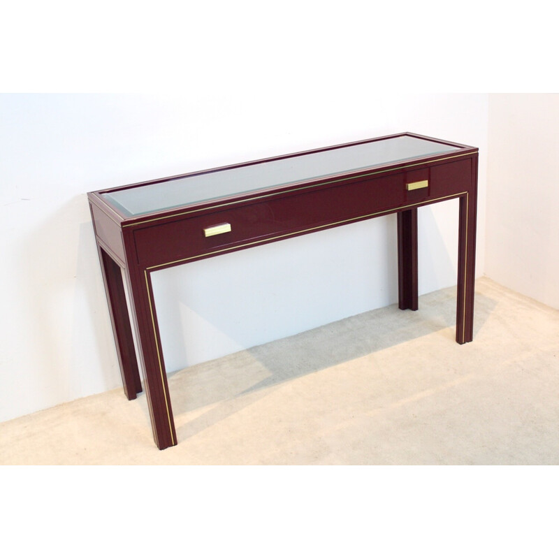 Vintage console table by Pierre Vandel, France 1970s