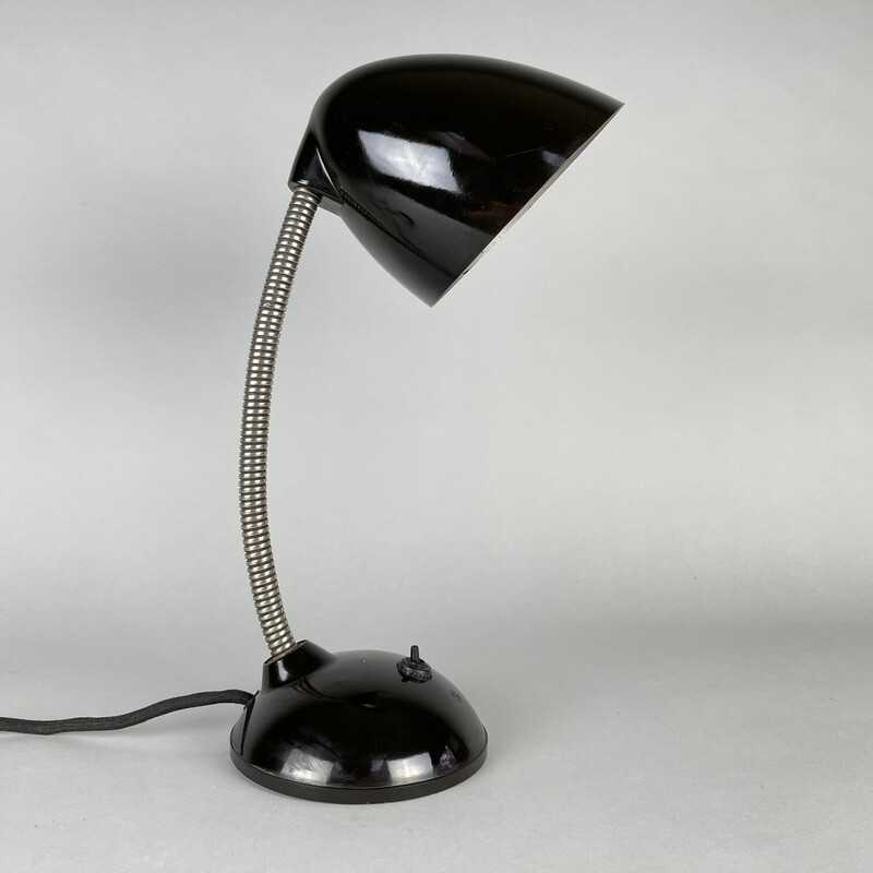 Vintage adjustable table lamp by Eric Kirkman Cole, Czechoslovakia 1950s