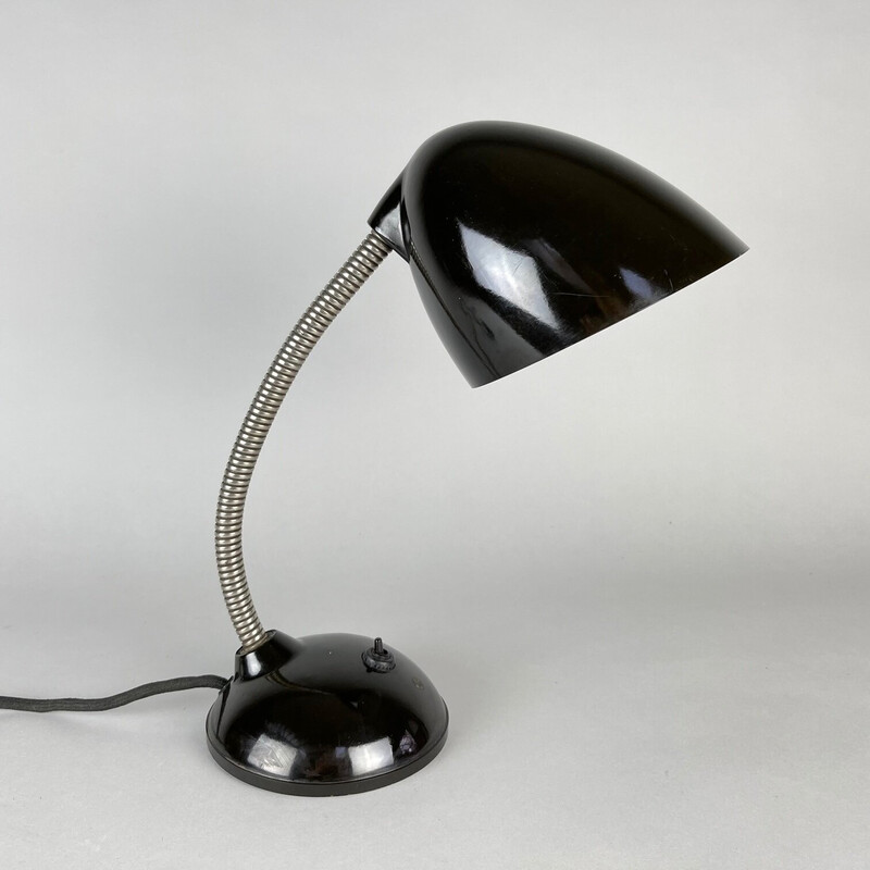 Vintage adjustable table lamp by Eric Kirkman Cole, Czechoslovakia 1950s