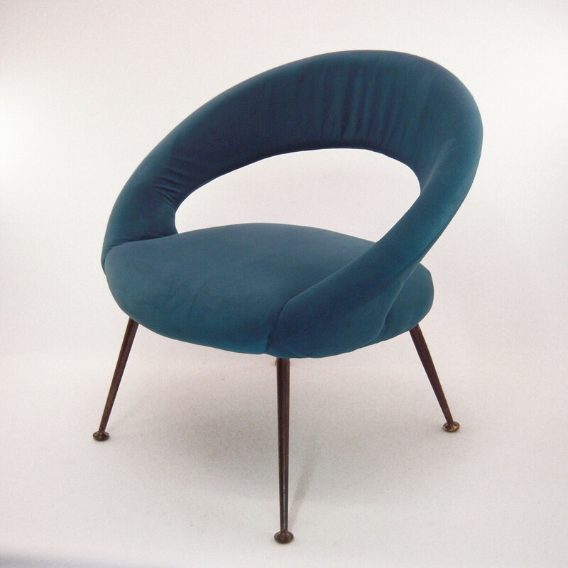 Vintage Italian armchair by Gastone Rinaldi, 1960