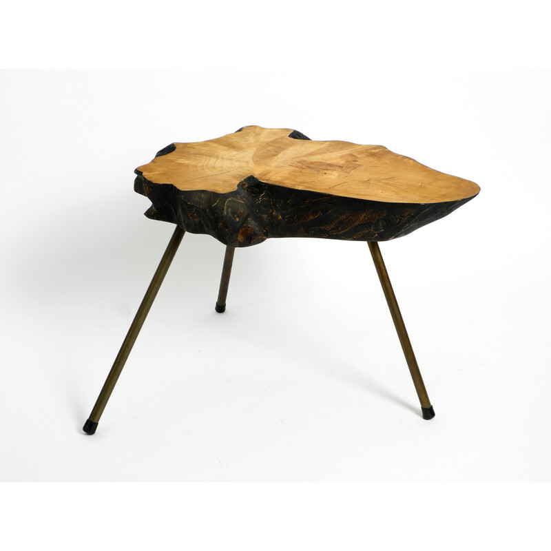Mid century three-legged coffee table