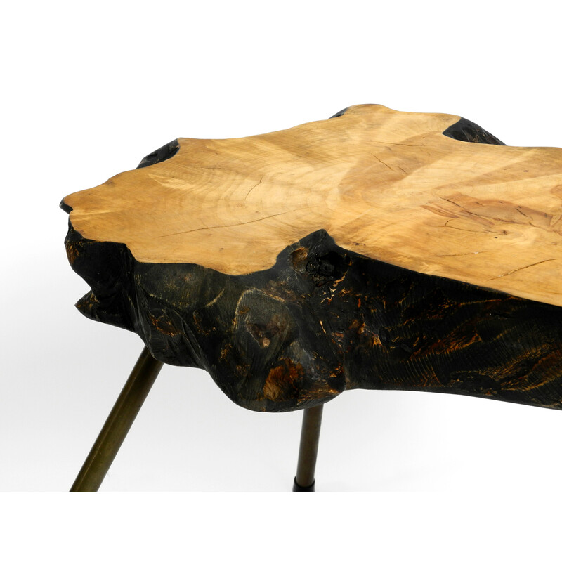 Mid century three-legged coffee table