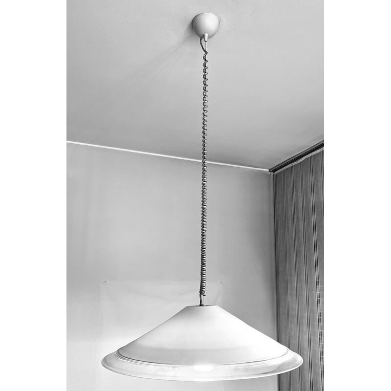 Vintage Leucos Melaina pendant lamp by Renato Toso, Italy