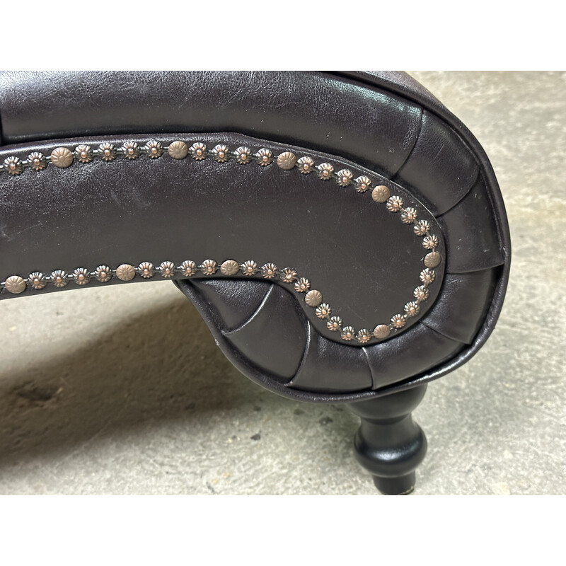 Vintage leatherette armchair, 2000