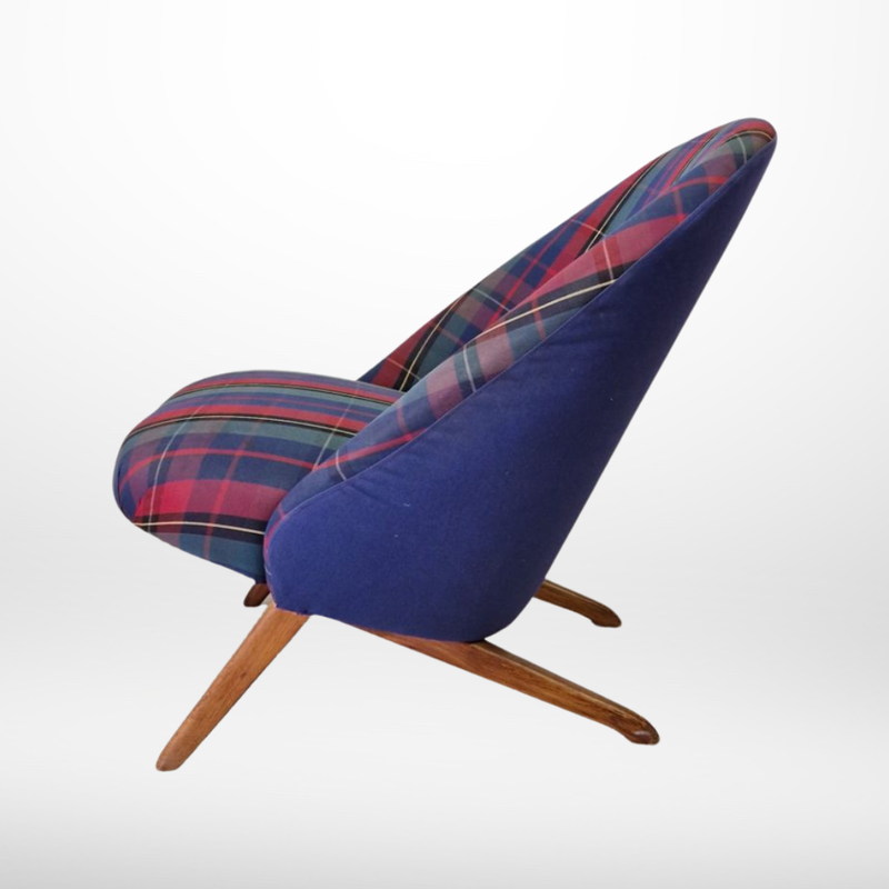 Vintage Congo armchair by Theo Ruth for Artifort, Netherlands 1950s