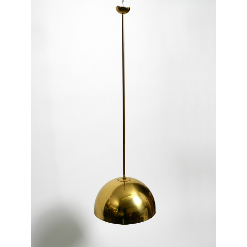 Mid century brass pendant lamp by Vereinigte Werkstätten