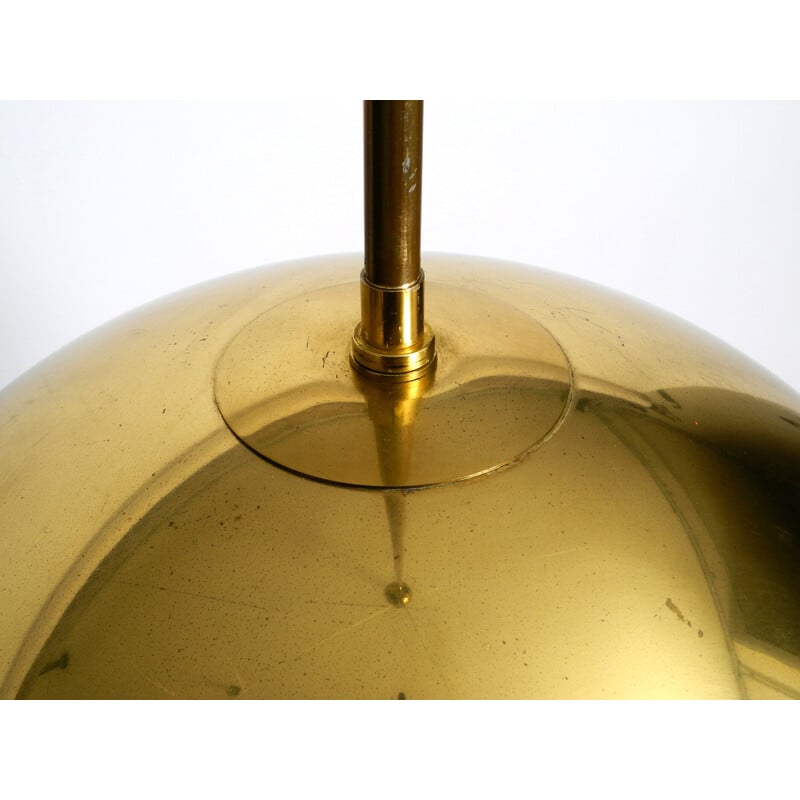 Mid century brass pendant lamp by Vereinigte Werkstätten