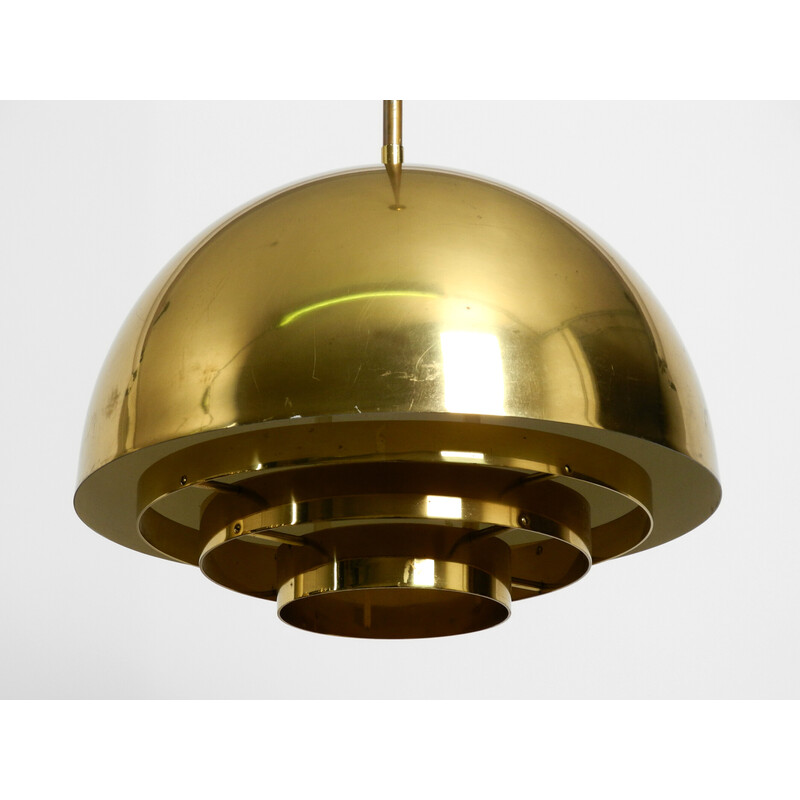 Mid century brass pendant lamp by Vereinigte Werkstätten