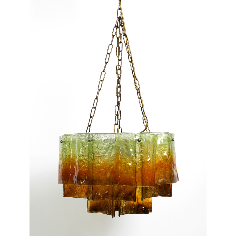 Vintage Italian Murano glass chandelier, 1960s