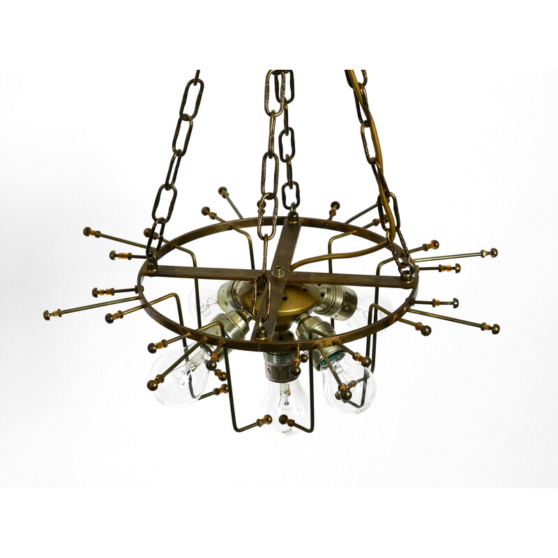 Vintage Italian Murano glass chandelier, 1960s