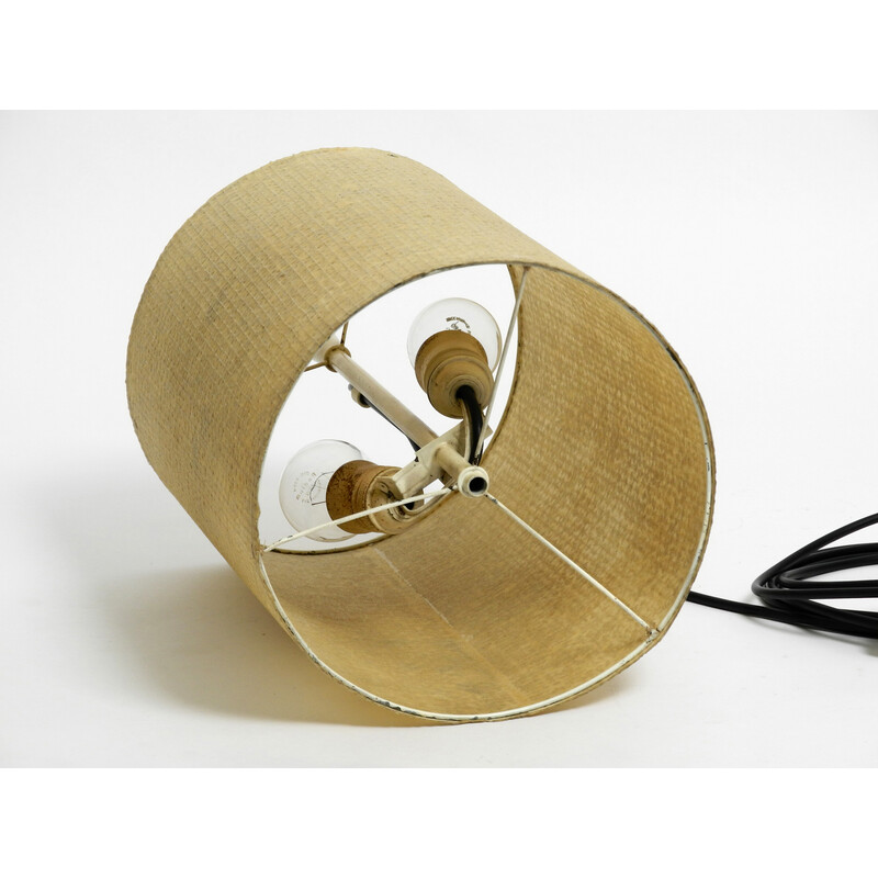 Lampada da terra vintage in fibra di vetro di Ruser e Kuntner per Knoll International, 1960