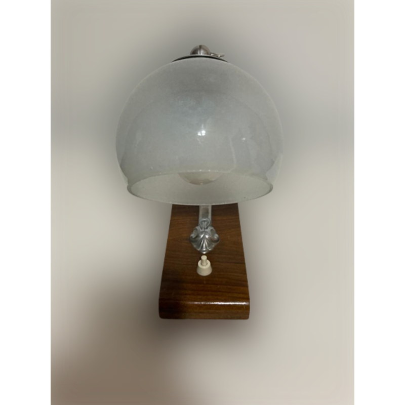 Pair of vintage bedside table lamps with ball joint, 1960s