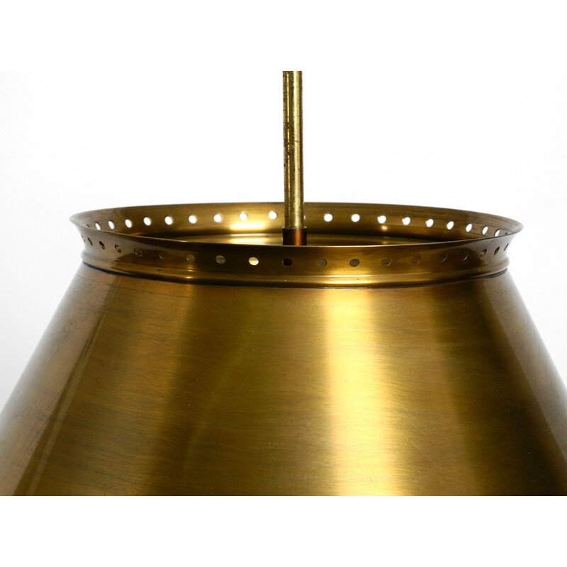 Vintage Italian brass pendant lamps