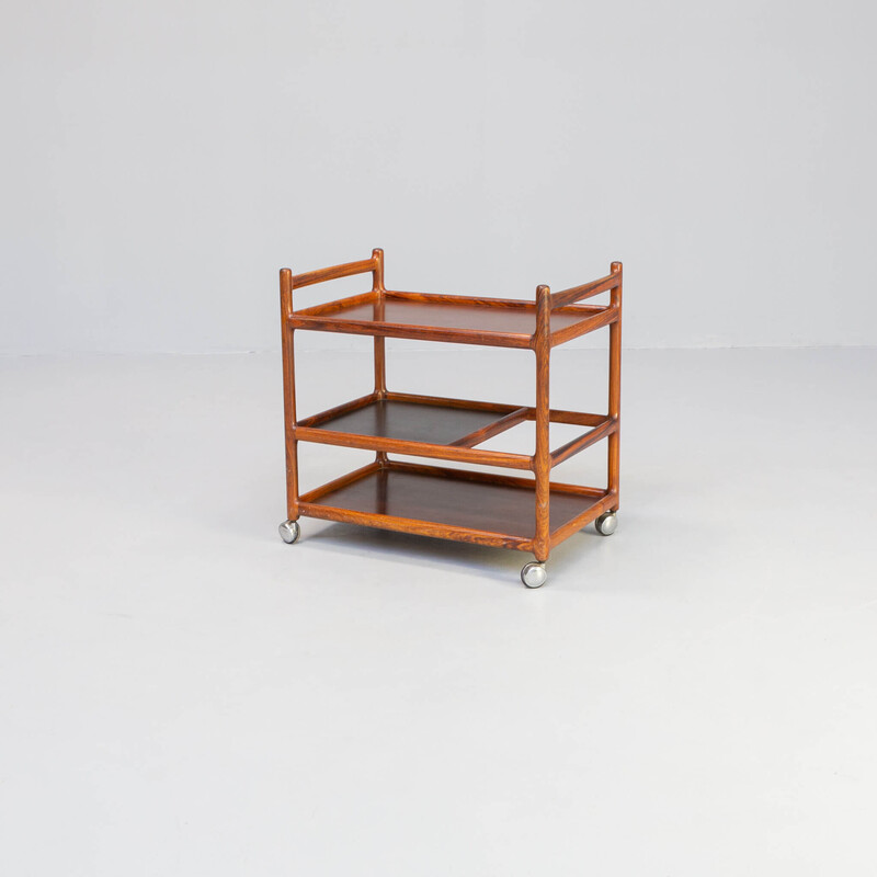 Vintage serving trolley by Henning Korch for Cfc Silkeborg