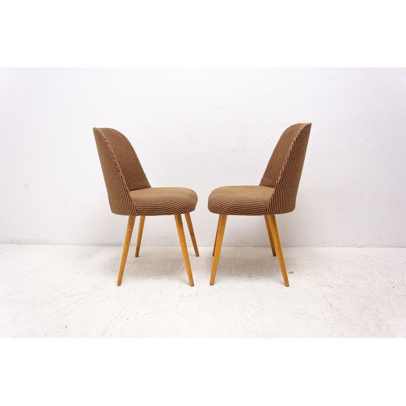 Paire de chaises vintage par Radomír Hofman, 1960