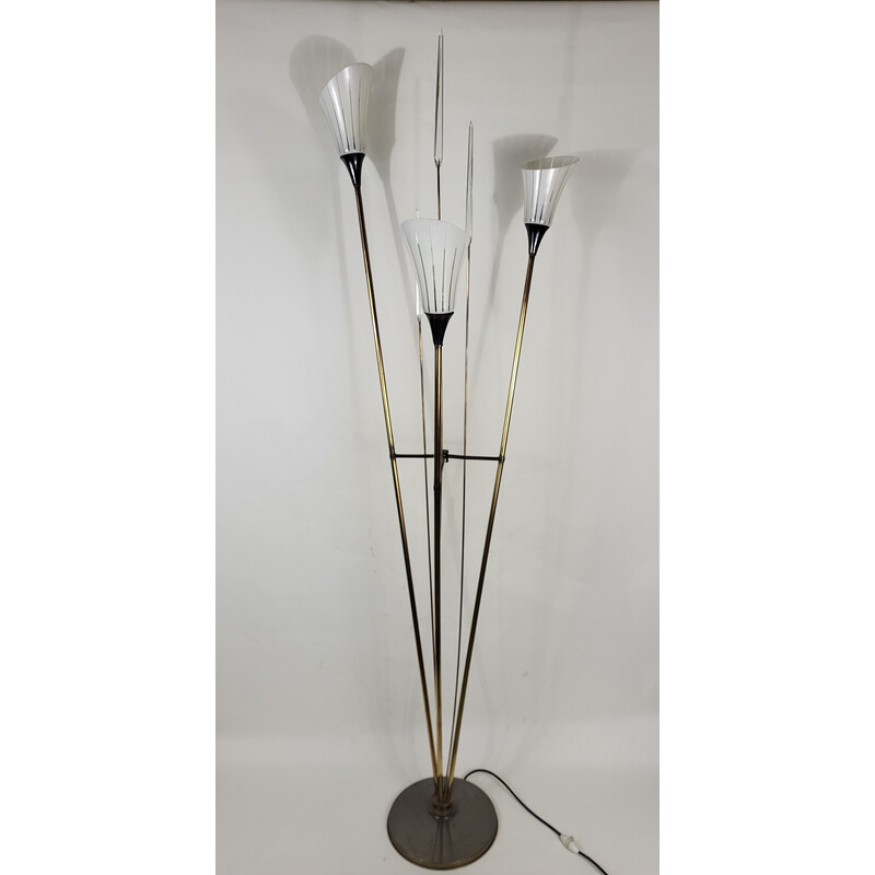 Vintage-Stehlampe Arums von Maison Lunel, 1950