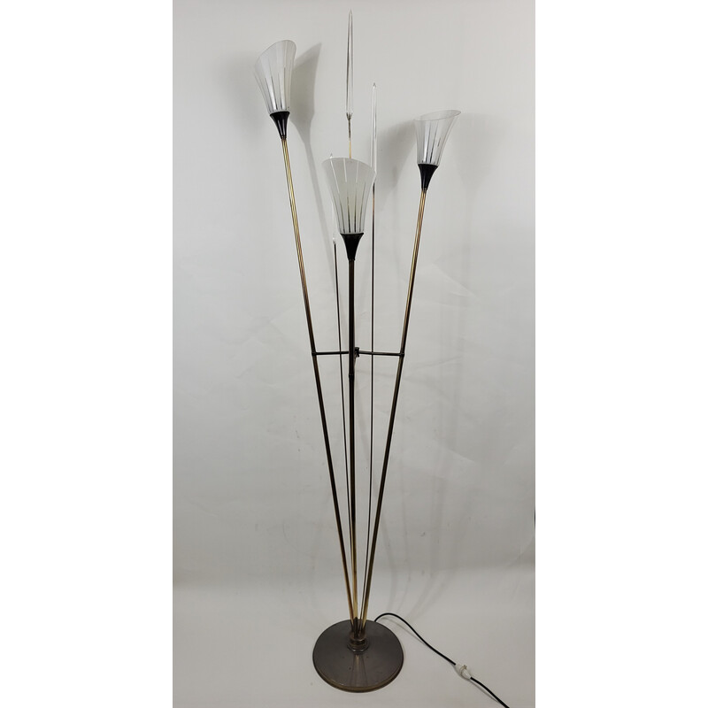 Vintage-Stehlampe Arums von Maison Lunel, 1950