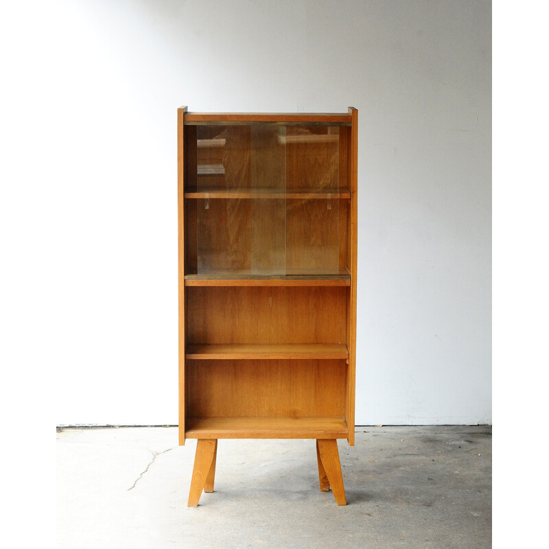 Oakwood bookcase - 1950s