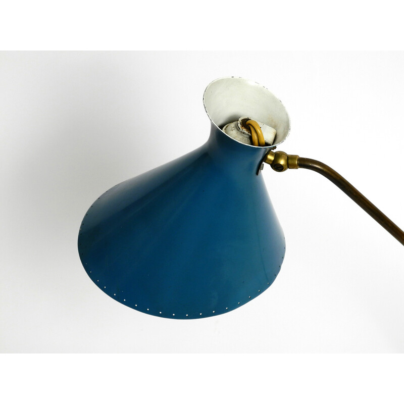 Lampe de table diabolo italienne vintage à col rotatif, 1950