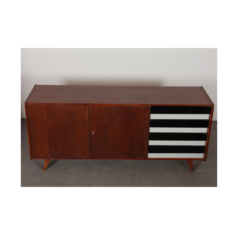 Vintage sideboard model U-460 by Jiroutek for Interier Praha, Czech Republic 1960