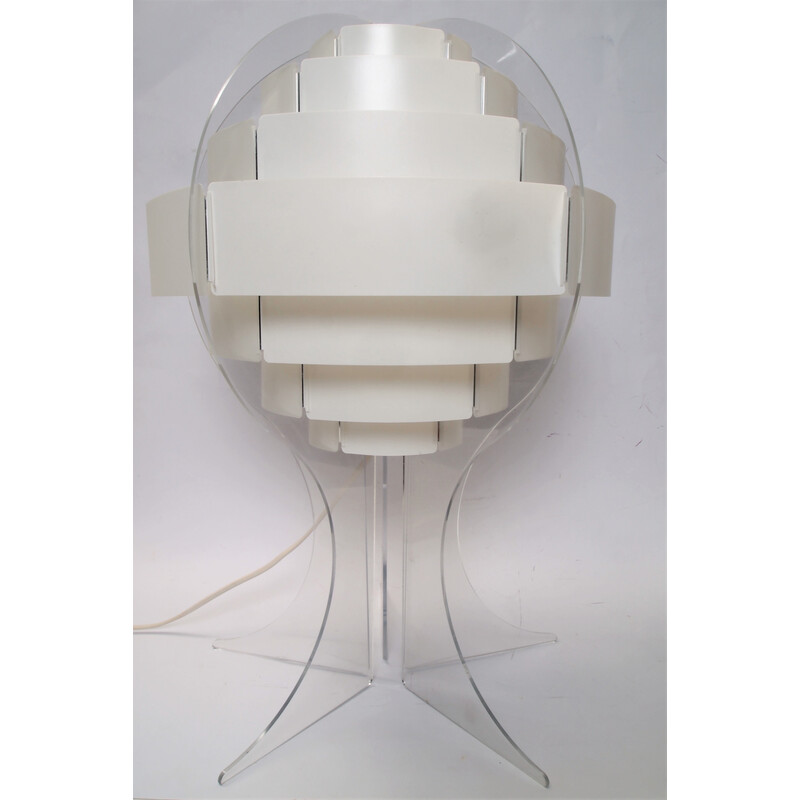 Lámpara de mesa vintage "Lakene" de Flemming Brylle y Preben Jacobsen, 1960
