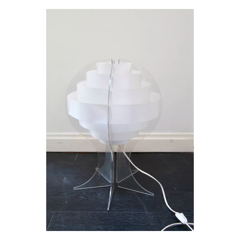 Lampe de table vintage "Lakene" par Flemming Brylle et Preben Jacobsen, 1960