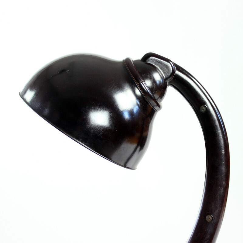 Vintage model 11126 bakelite table lamp by Eric Kirkman Cole, 1930s