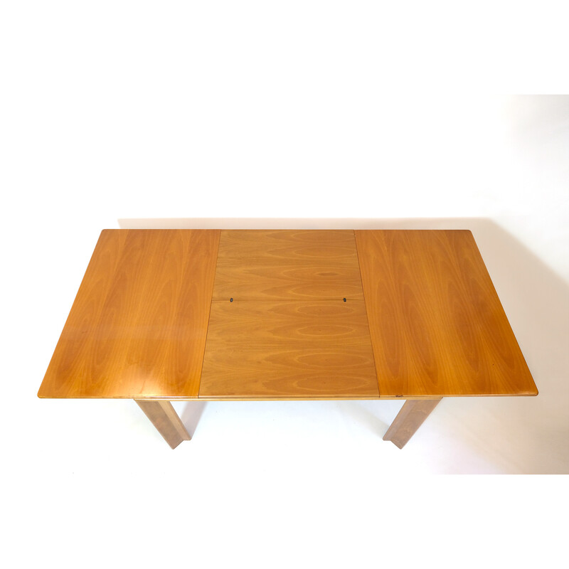 Vintage table with extensions by Afra and Tobia Scarpa for Cassina, 1960