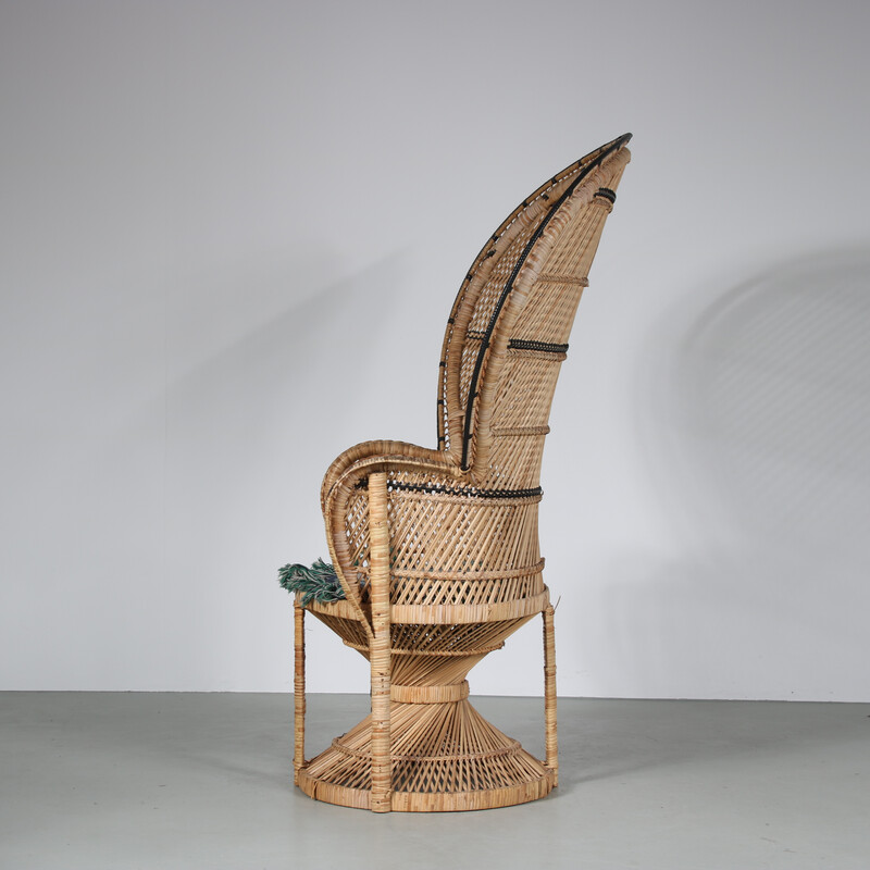 Vintage Peacock armchair by Kok Maisonette, France 1960s
