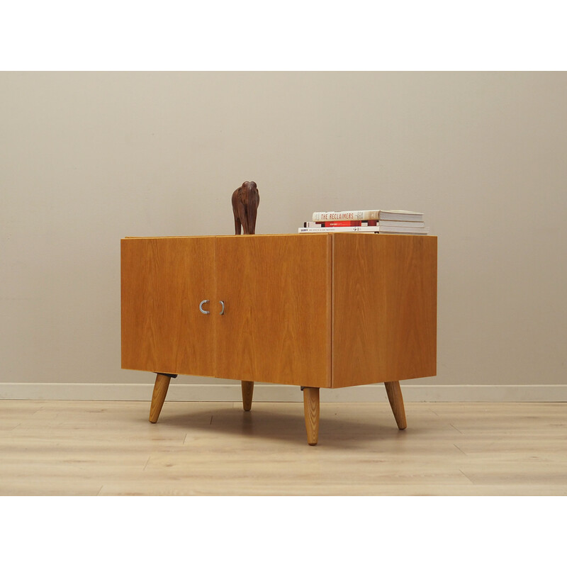 Vintage ashwood chest of drawers, Denmark 1970s