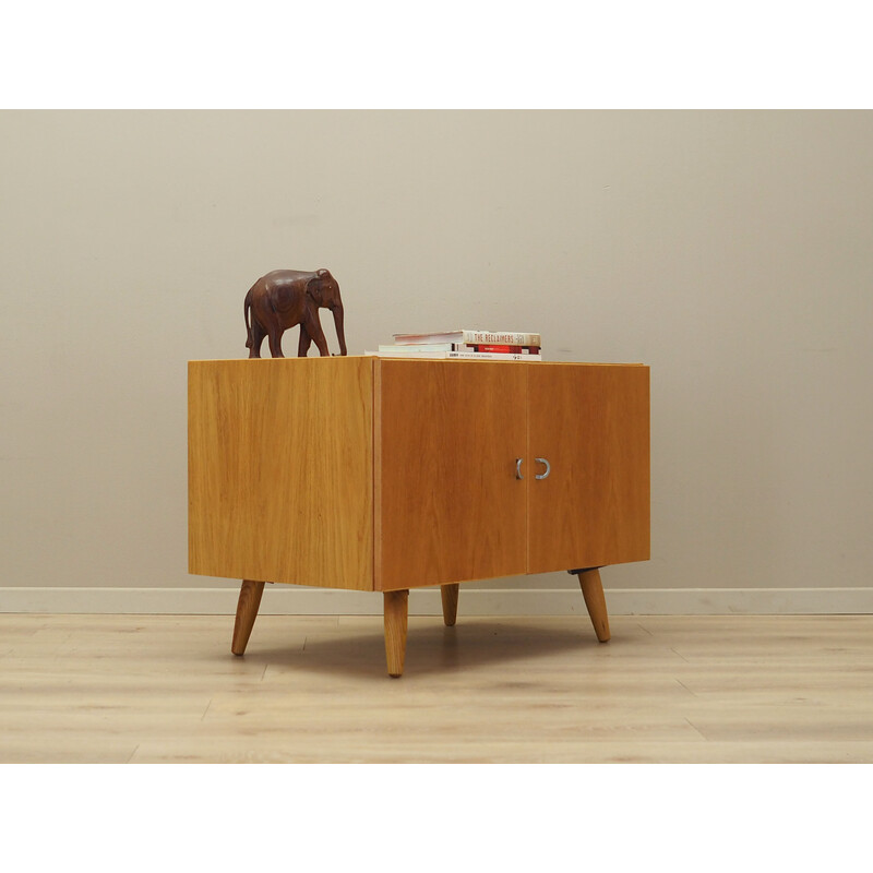 Vintage ashwood chest of drawers, Denmark 1970s