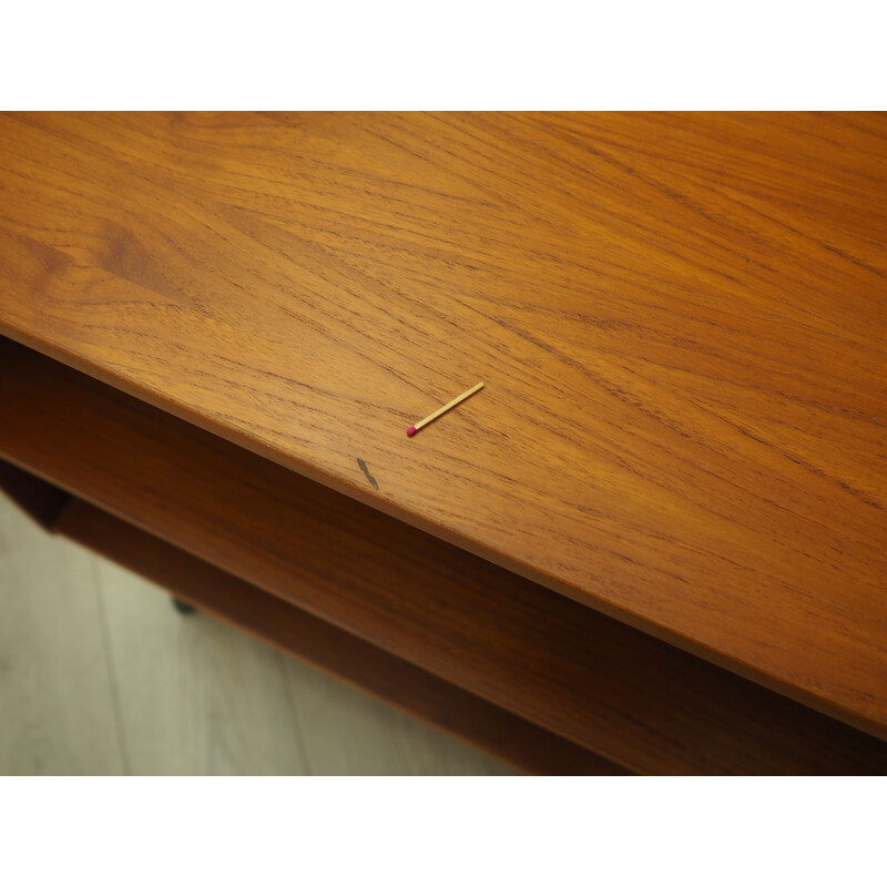 Vintage teak bookcase, Denmark 1970s